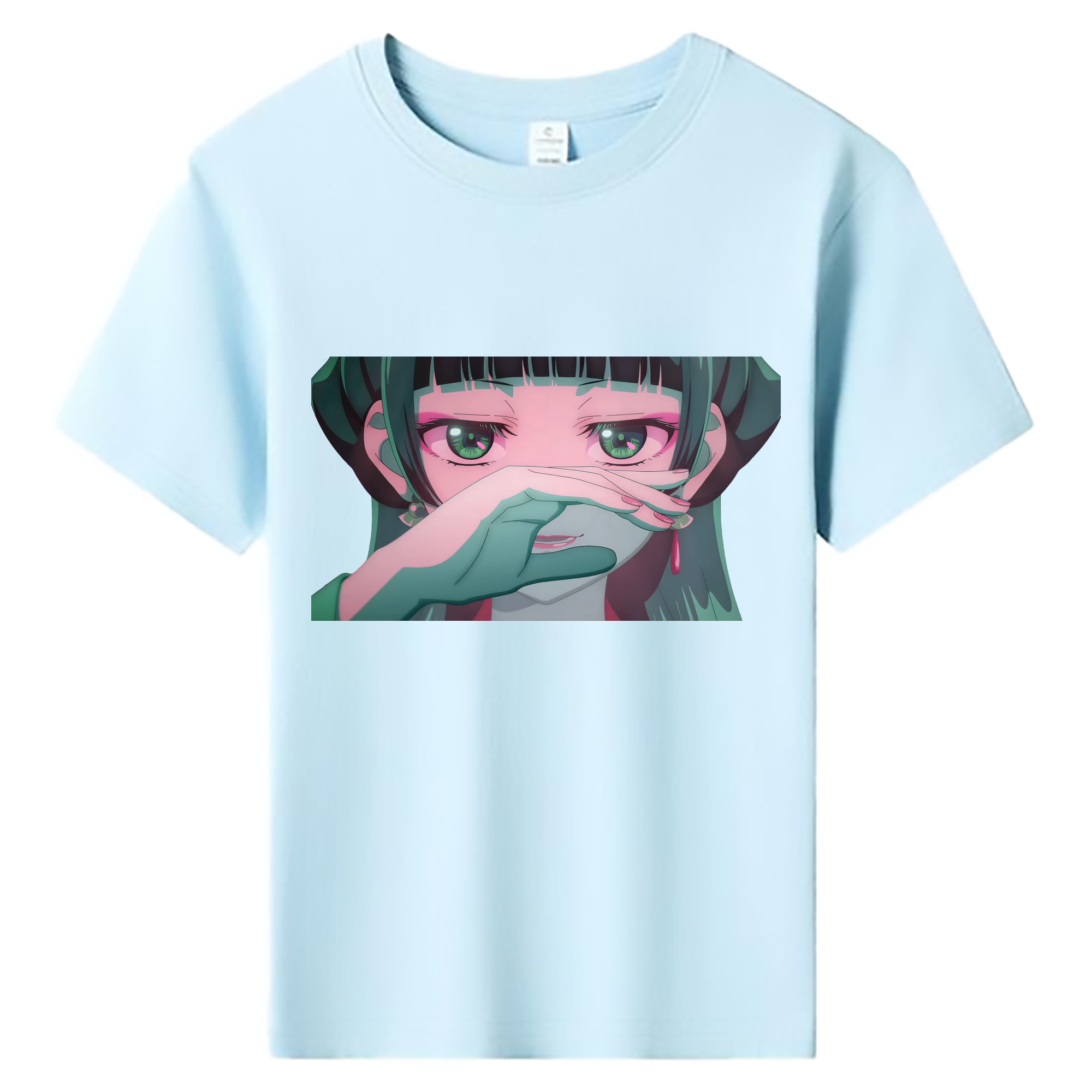 （画像用） 薬屋のひとりごと The Apothecary Diaries 綿100％キッズTシャツ（フロントプリント）